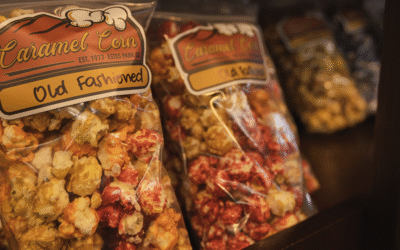 How We Make Our Old-Fashioned Caramel Corn in Copper Kettles